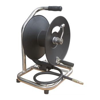 125' HOSE REEL by GENERAL PUMP ON BASE (7016.01)